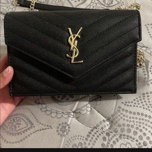 Ysl black small purse